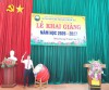 Trường THPT Mường Nhà tưng bừng khai giảng nặm học 2026- 2027